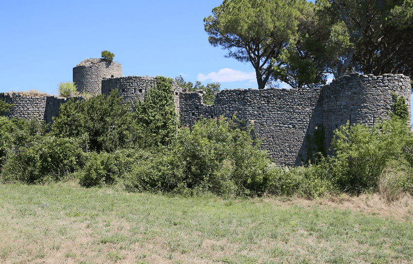 Château des Guilhem, Clermont-l'Hérault, France, France